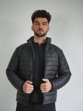 Men’s Luxe Grey Puffer Jacket